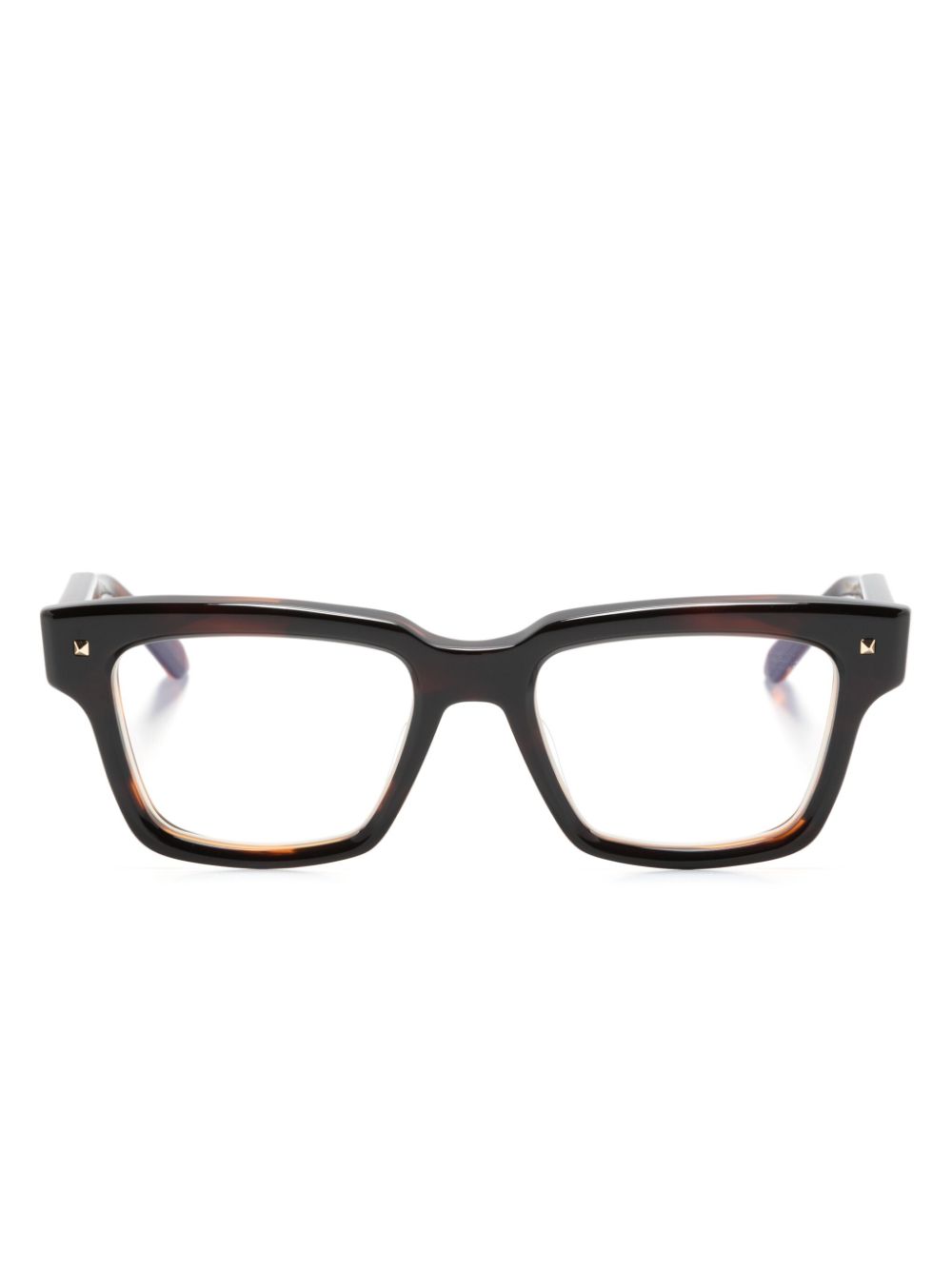 Valentino Eyewear Brille mit eckigem Gestell - Braun von Valentino Eyewear