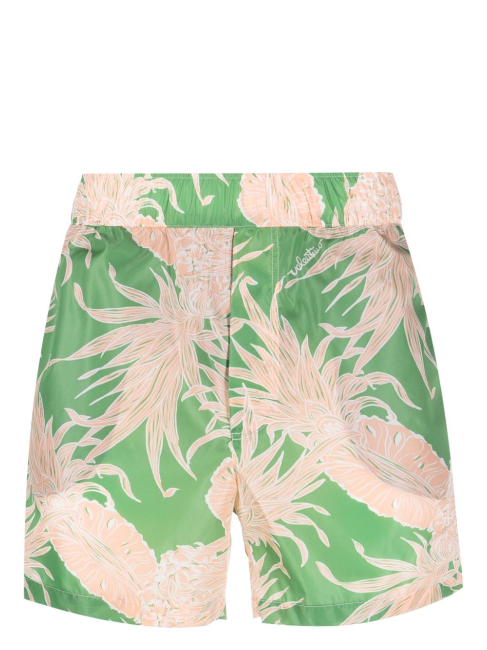 Valentino Garavani Badeshorts mit Ananas-Print - Grün von Valentino Garavani