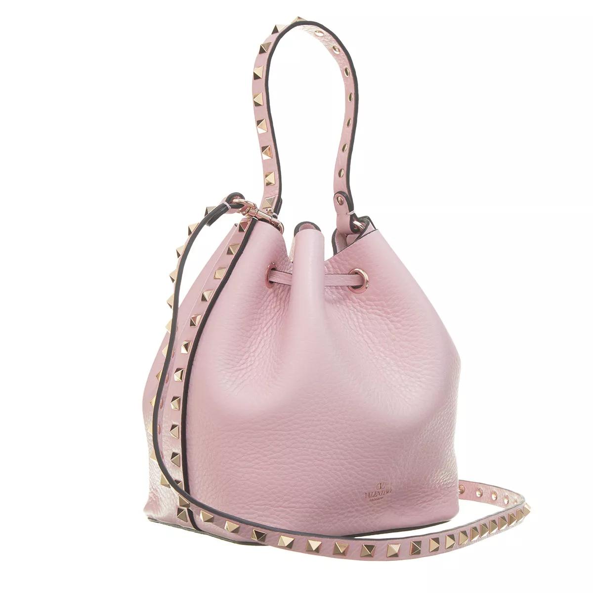 Valentino Garavani Beuteltasche - La Cinquieme Bucket Bag of Toile Iconographe - Gr. unisize - in Gold - für Damen von Valentino Garavani