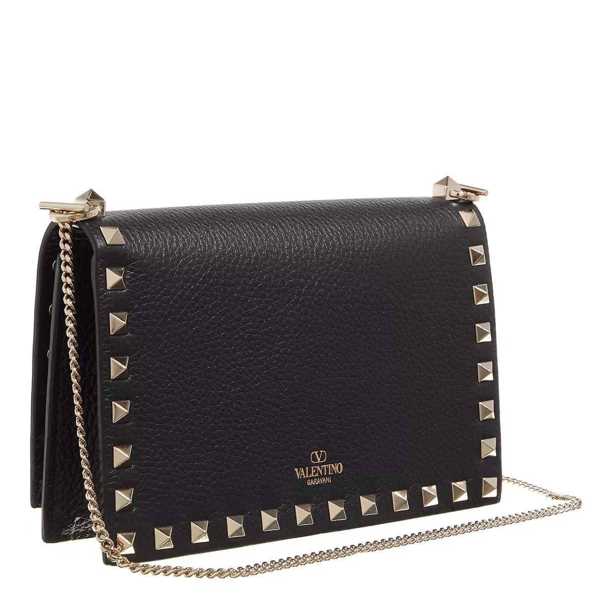 Valentino Garavani Crossbody Bags - Pouch Rockstud - Gr. unisize - in Schwarz - für Damen von Valentino Garavani