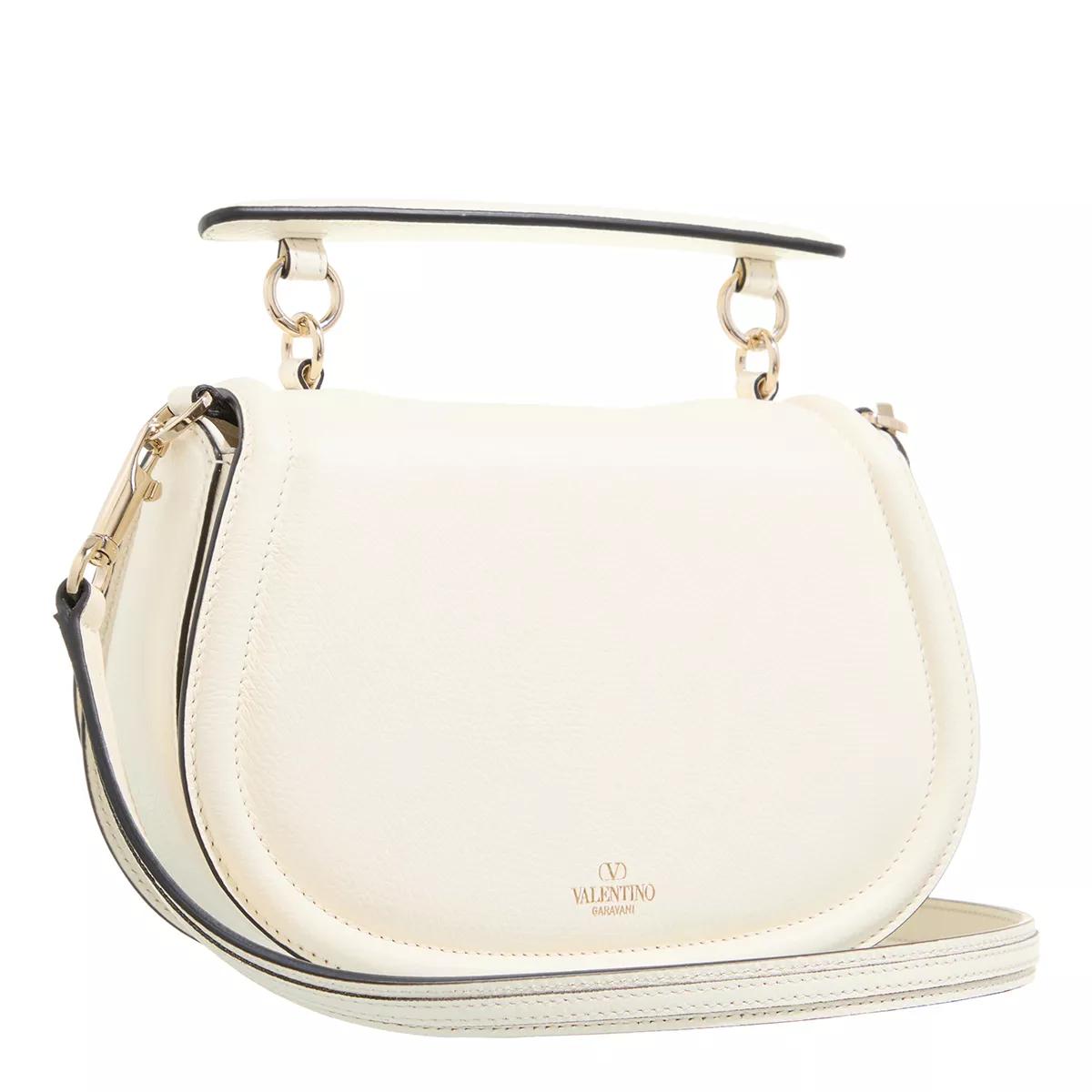 Valentino Garavani Crossbody Bags - V Sling Sattle Bag - Gr. unisize - in Creme - für Damen von Valentino Garavani