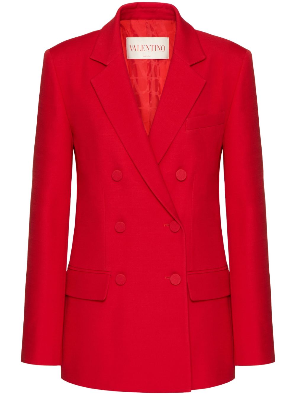 Valentino Garavani Doppelreihiger Blazer - Rot von Valentino Garavani