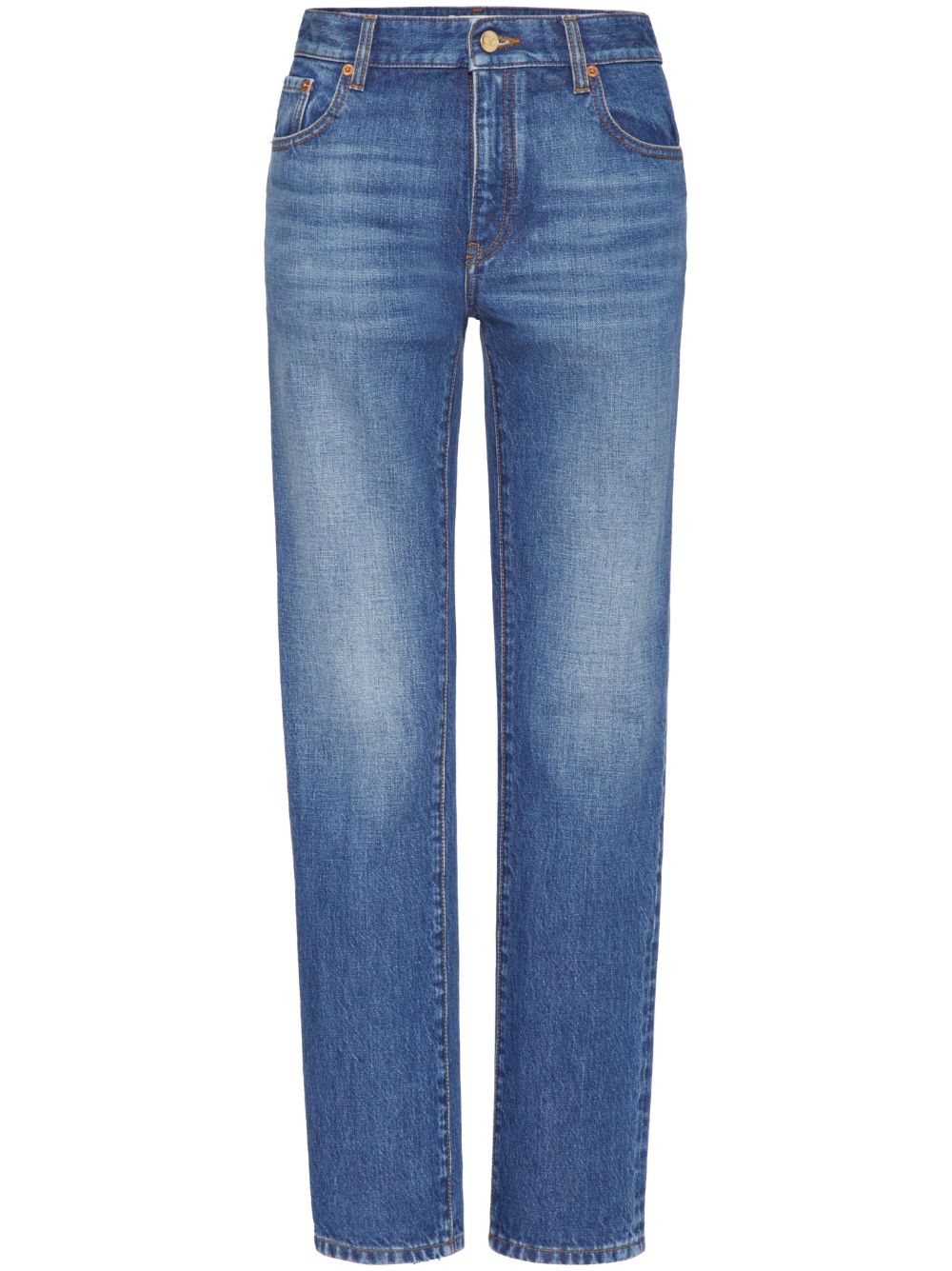 Valentino Garavani Halbhohe Skinny-Jeans - Blau von Valentino Garavani