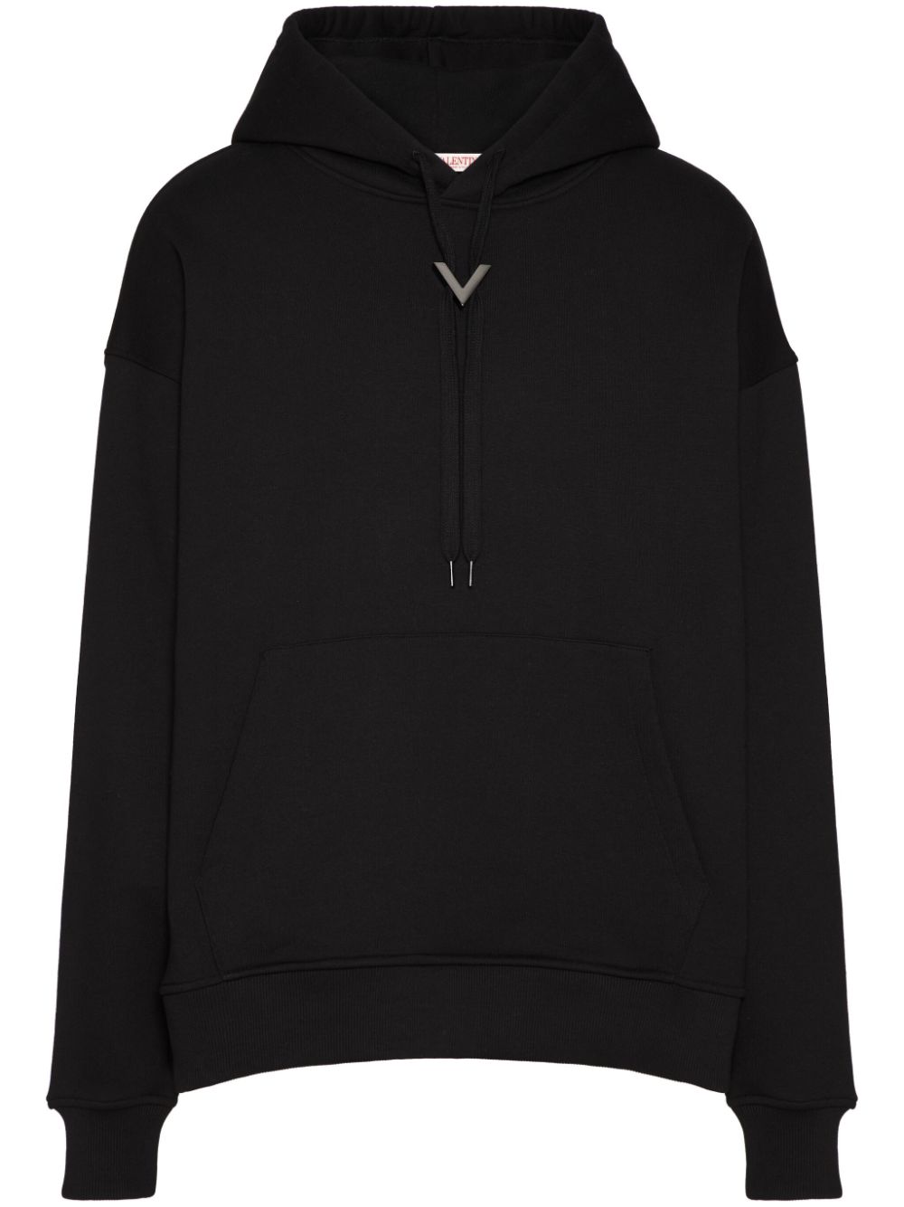 Valentino Garavani Hoodie mit VLogo - Schwarz von Valentino Garavani