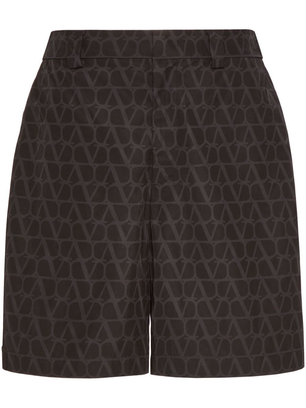 Valentino Garavani Bermudas mit Toile Iconographe-Print - Schwarz von Valentino Garavani