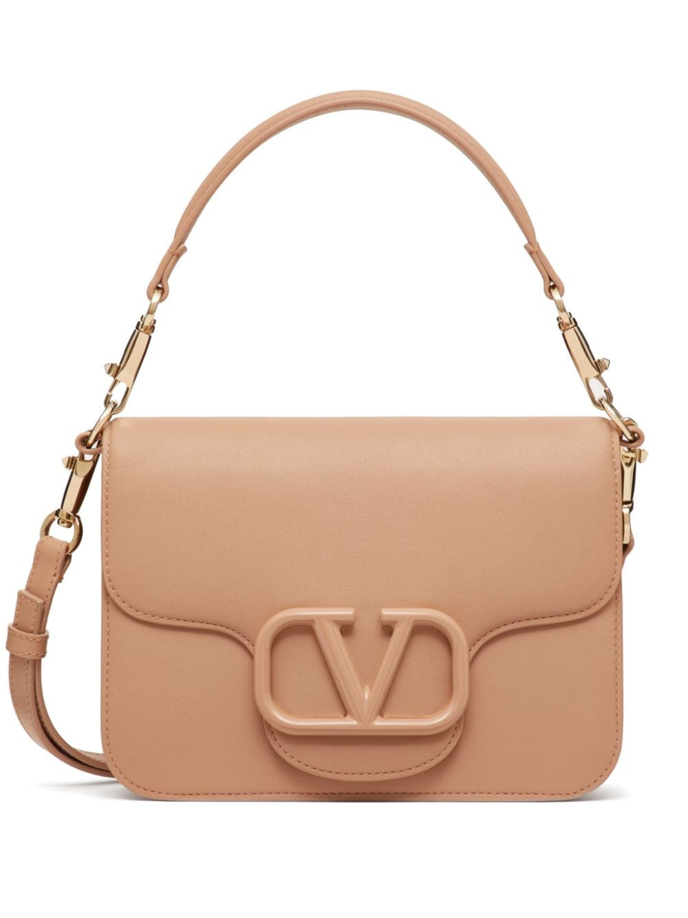 Valentino Garavani Locò Schultertasche - Nude von Valentino Garavani