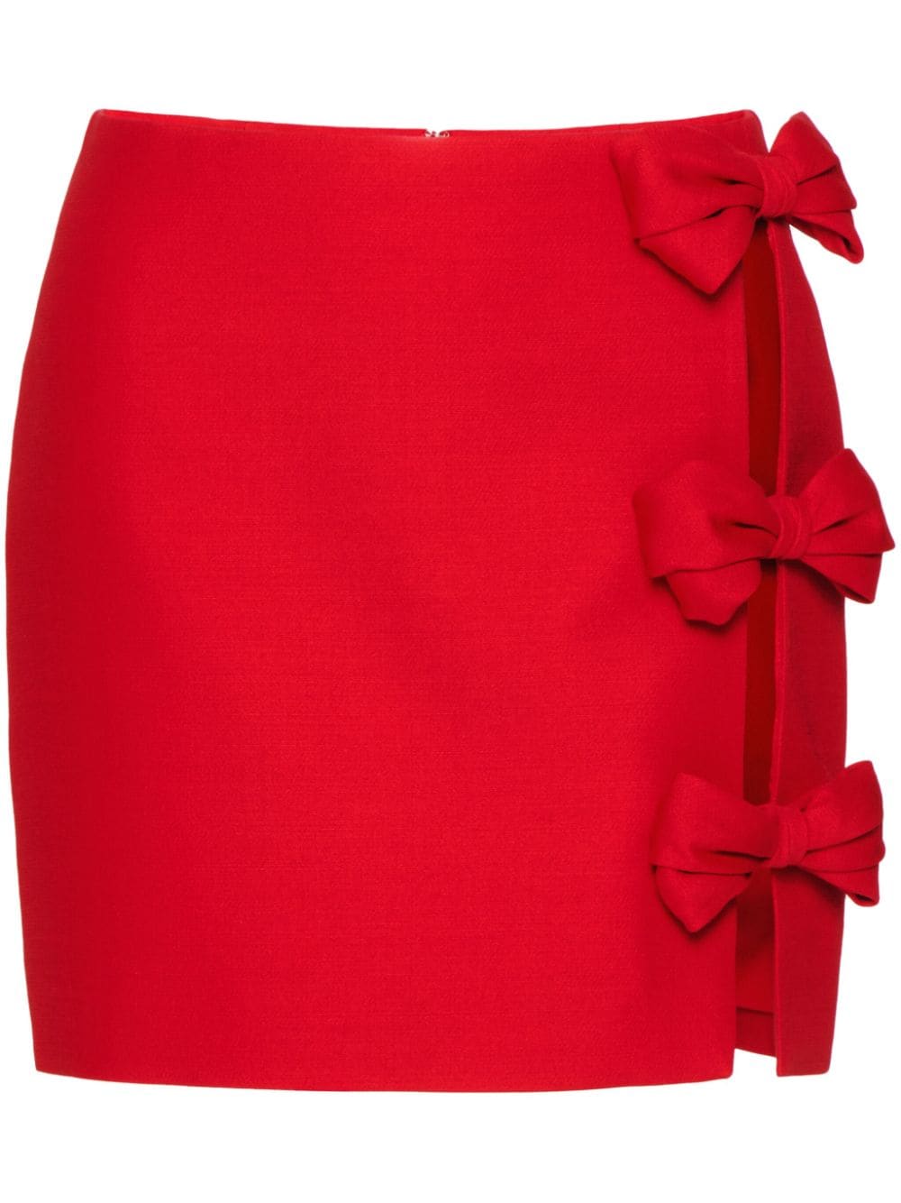 Valentino Garavani Crepe Couture Minirock - Rot von Valentino Garavani