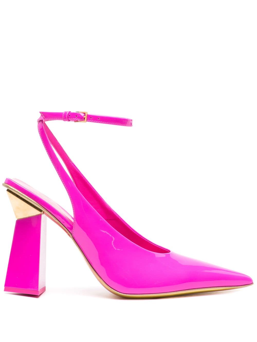 Valentino Garavani One Stude Hyper Pumps 110mm - Rosa von Valentino Garavani