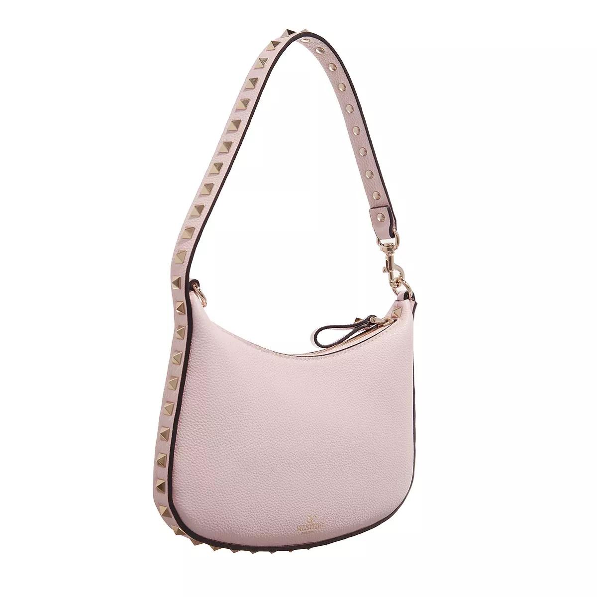 Valentino Garavani Pochettes - Rockstud Mini Hobo - Gr. unisize - in Gold - für Damen von Valentino Garavani