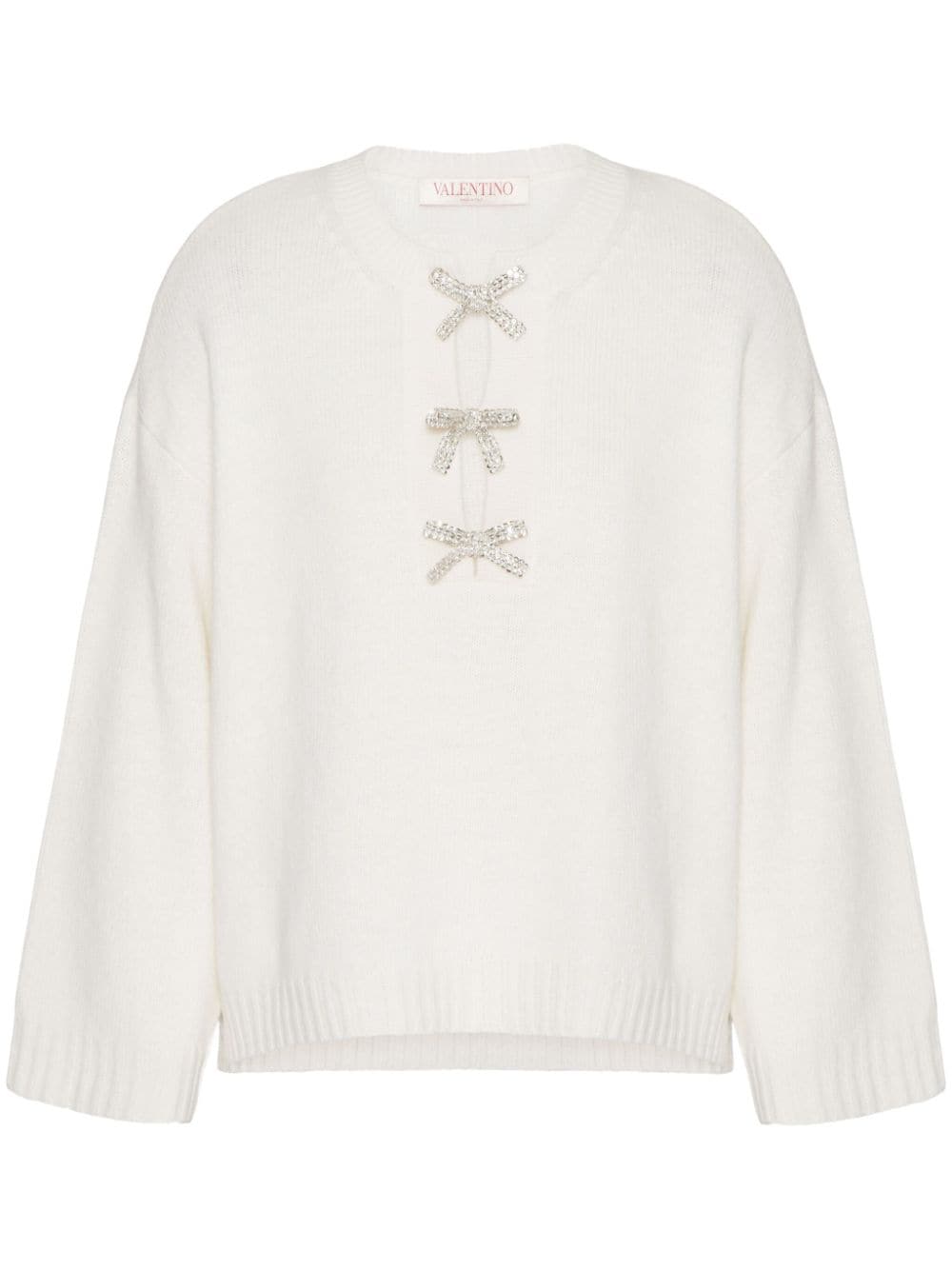 Valentino Garavani Pullover mit Stickerei - Weiß von Valentino Garavani