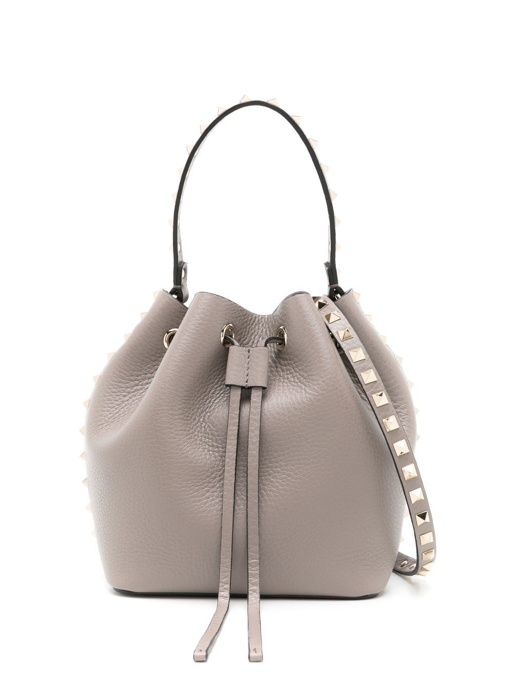 Valentino Garavani Rockstud Beuteltasche - Grau von Valentino Garavani