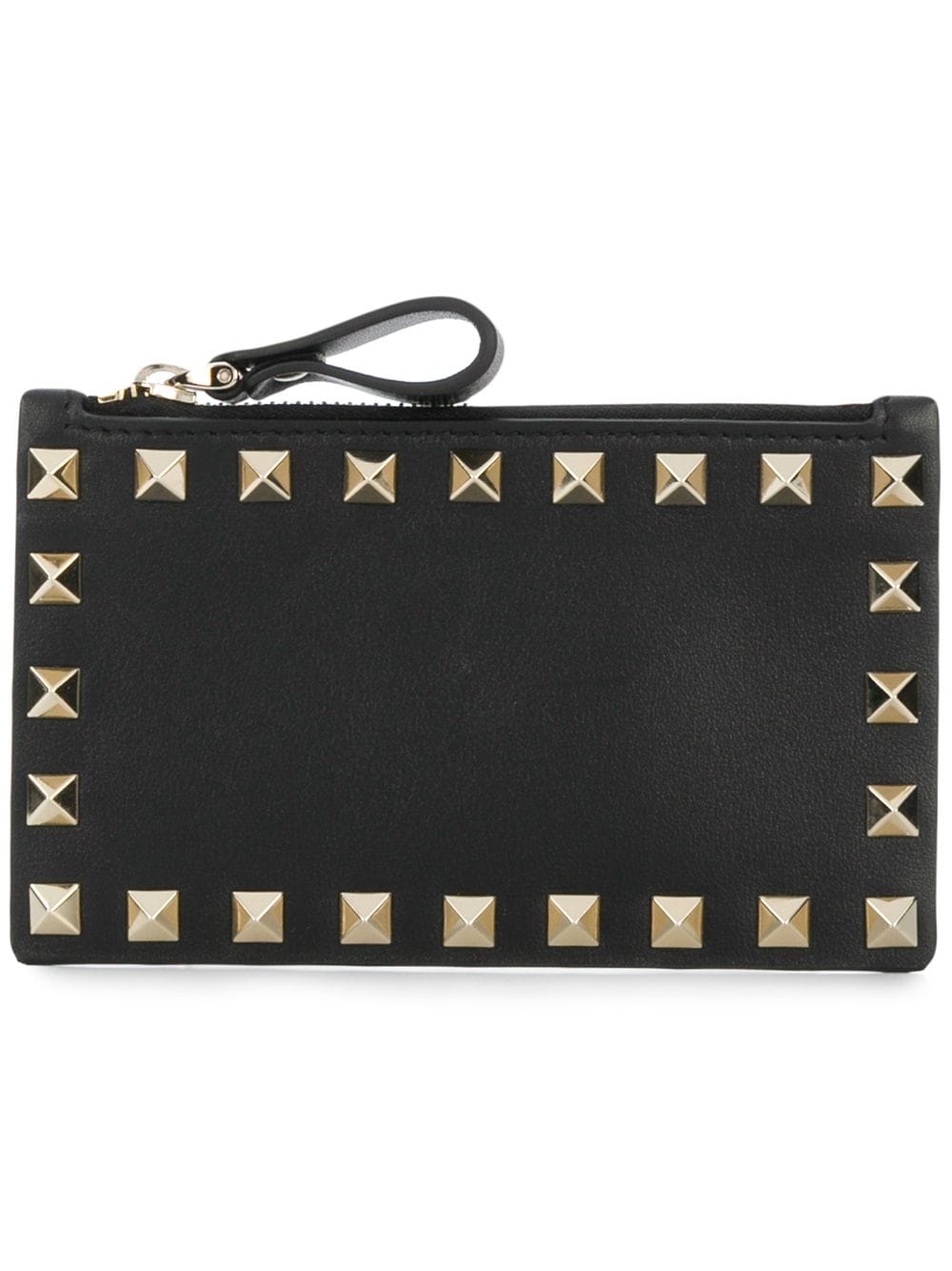 Valentino Garavani 'Rockstud' Münztasche - Schwarz von Valentino Garavani