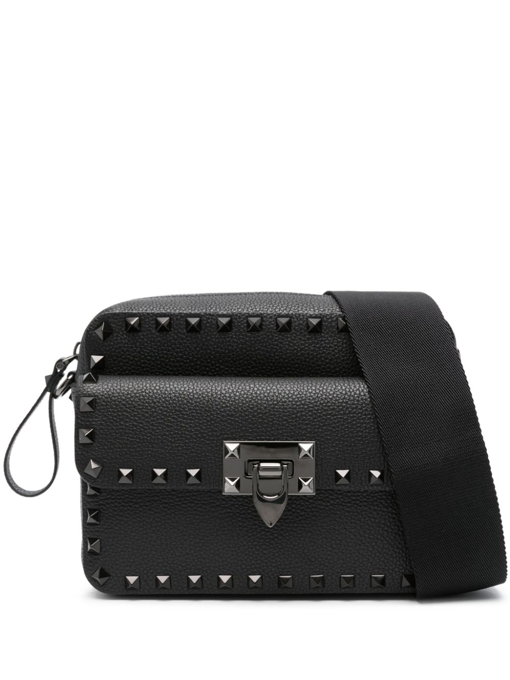 Valentino Garavani Rockstud Schultertasche - Schwarz von Valentino Garavani