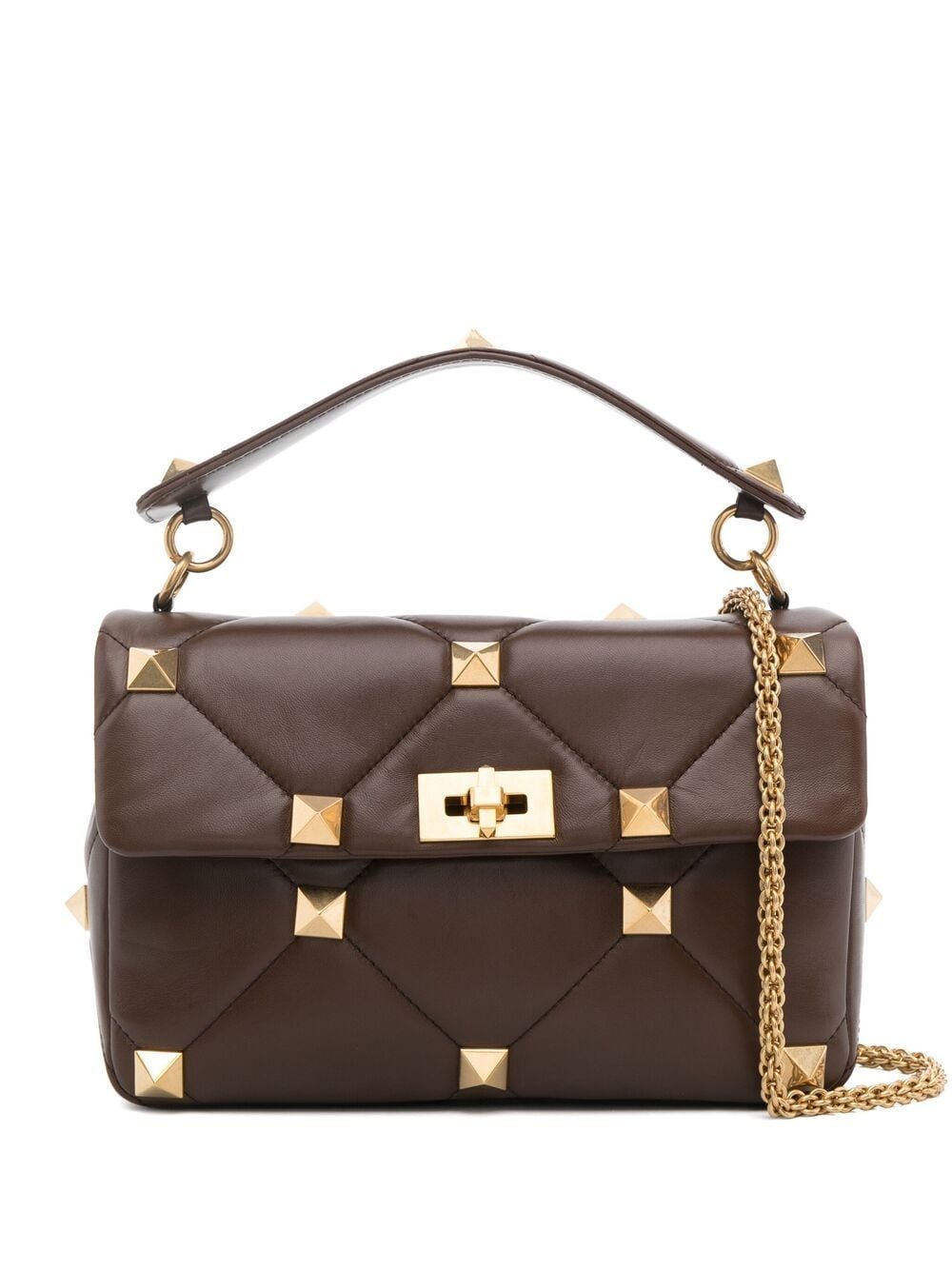 Valentino Garavani Valentino Garavani Rockstud Handtasche - Braun von Valentino Garavani