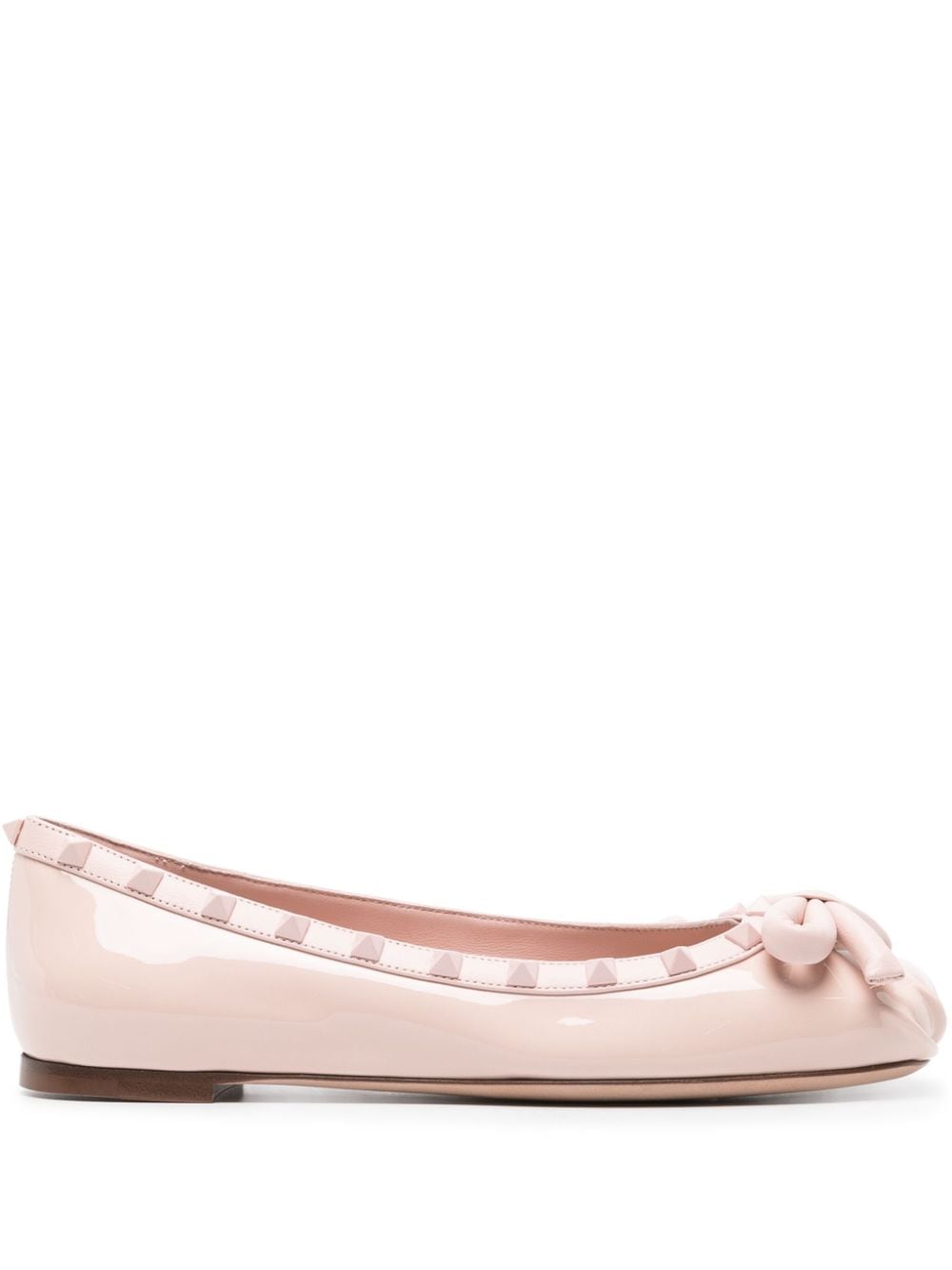 Valentino Garavani Rockstud Ballerinas - Rosa von Valentino Garavani