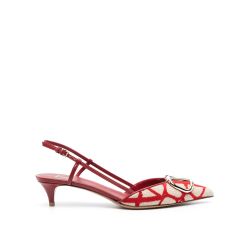Valentino Garavani Rote Leder Pumps Für Damen von Valentino Garavani