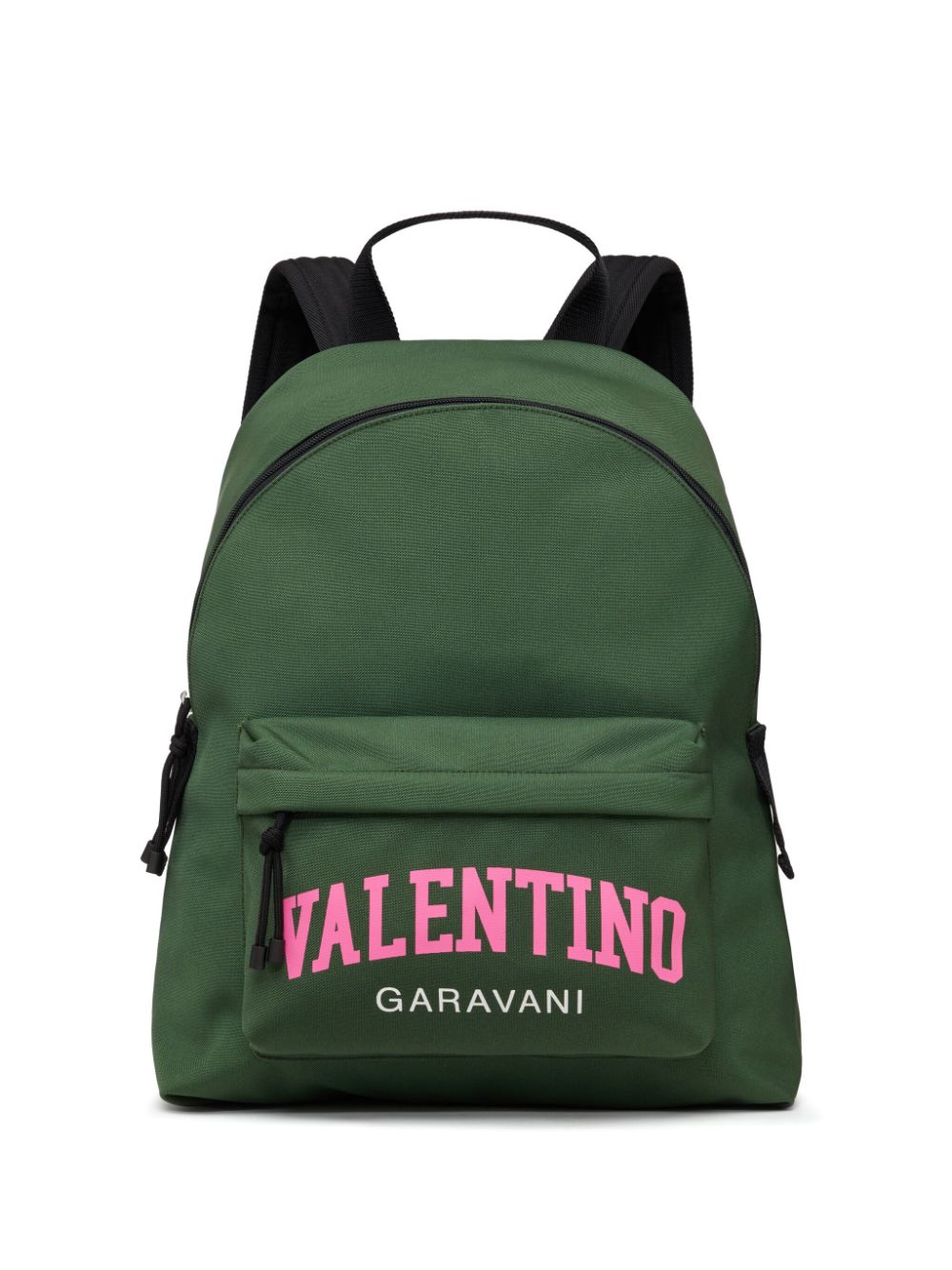 Valentino Garavani Rucksack mit Logo-Print - Grün von Valentino Garavani