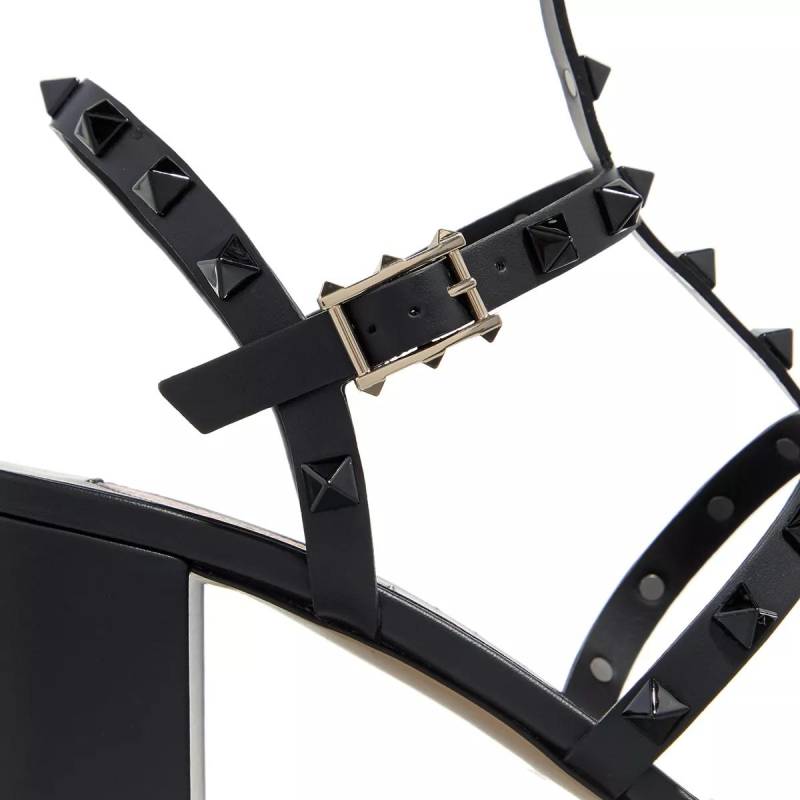 Valentino Garavani Sandalen & Sandaletten - Sandal Rockstud - Gr. 36 (EU) - in Schwarz - für Damen von Valentino Garavani