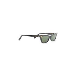 Valentino Garavani Schwarze Acetat Sonnenbrille von Valentino Garavani