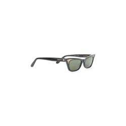 Valentino Garavani Schwarze Acetat Sonnenbrille von Valentino Garavani
