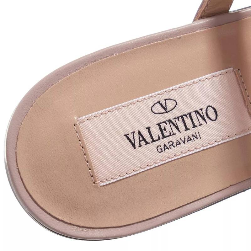 Valentino Garavani Slipper & Pantoletten - Rockstud Mules Patent Leather - Gr. 37 (EU) - in Schwarz - für Damen von Valentino Garavani