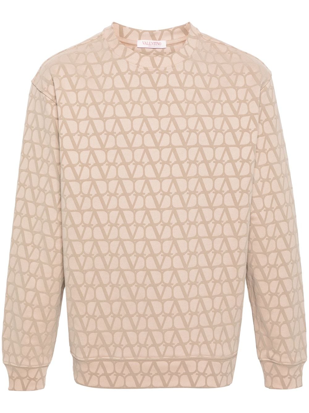 Valentino Garavani Sweatshirt mit Toile Iconographe-Print - Nude von Valentino Garavani