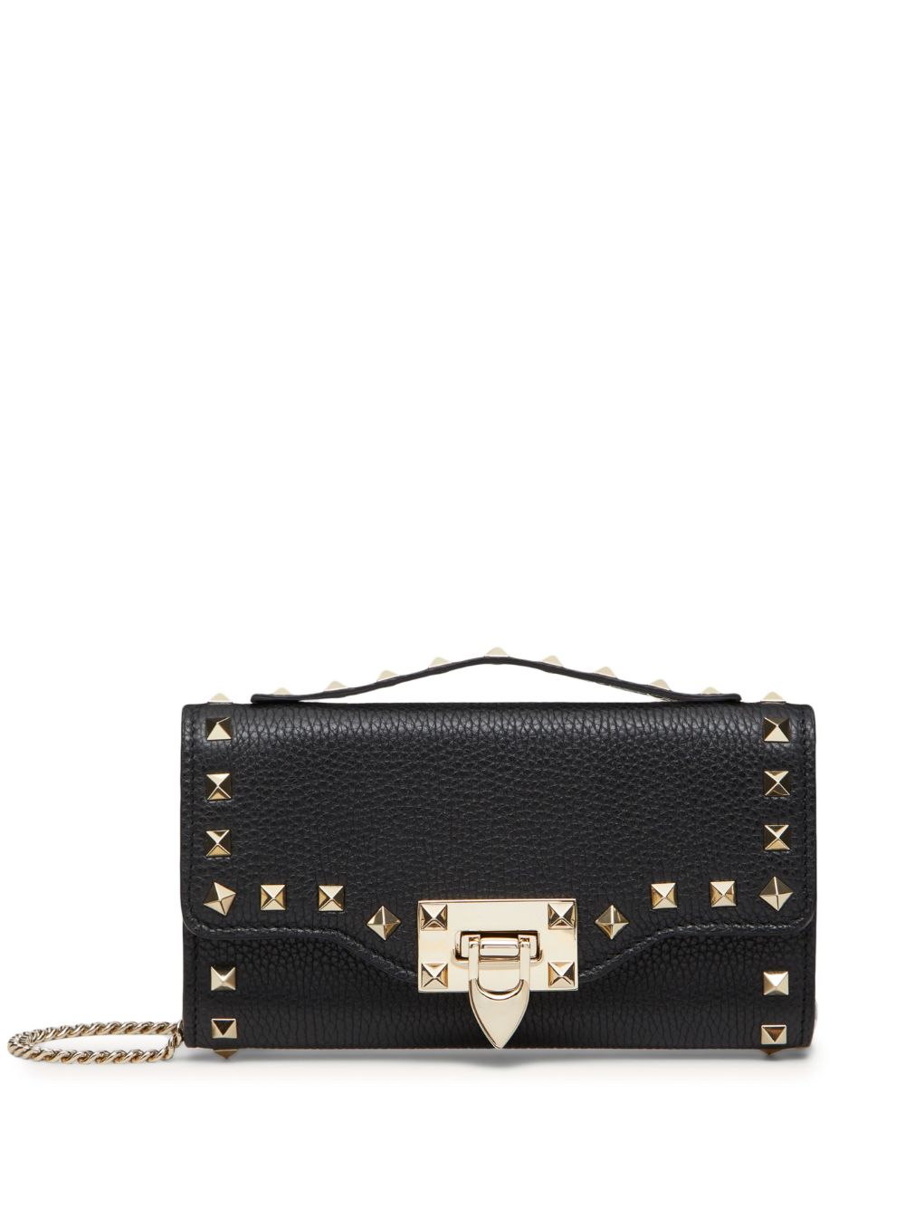 Valentino Garavani Rockstud Portemonnaie - Schwarz von Valentino Garavani