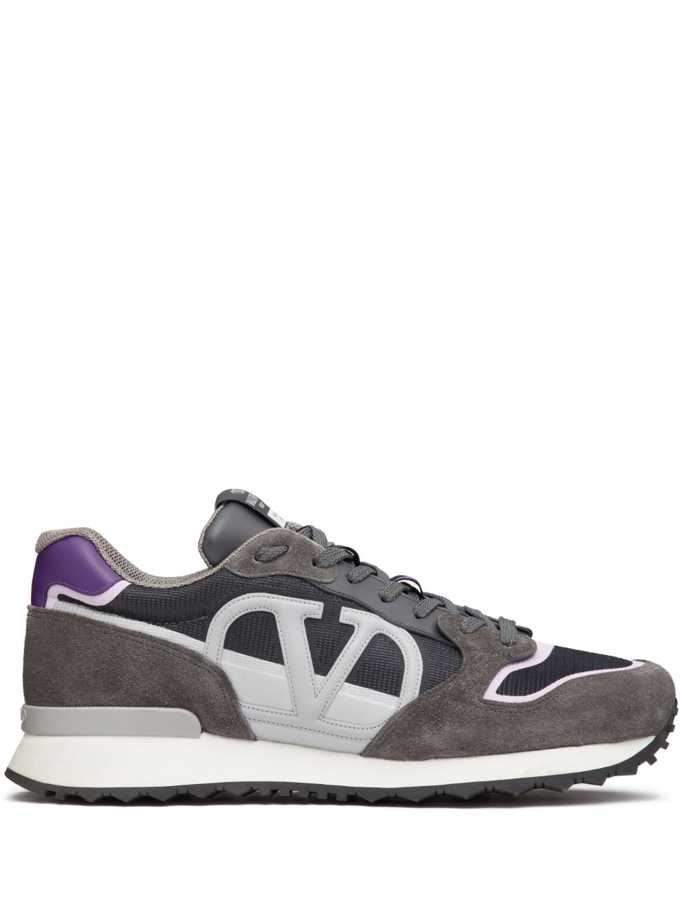 Valentino Garavani Valentino Garavani VLogo Netrunner Sneakers - Grau von Valentino Garavani