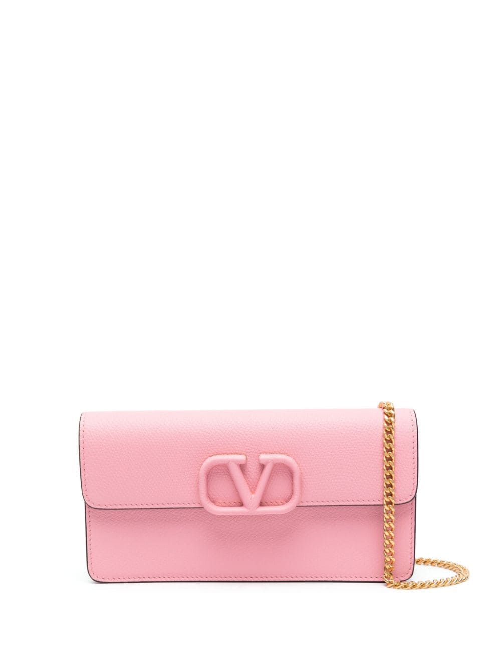 Valentino Garavani VLogo Signature Clutch - Rosa von Valentino Garavani