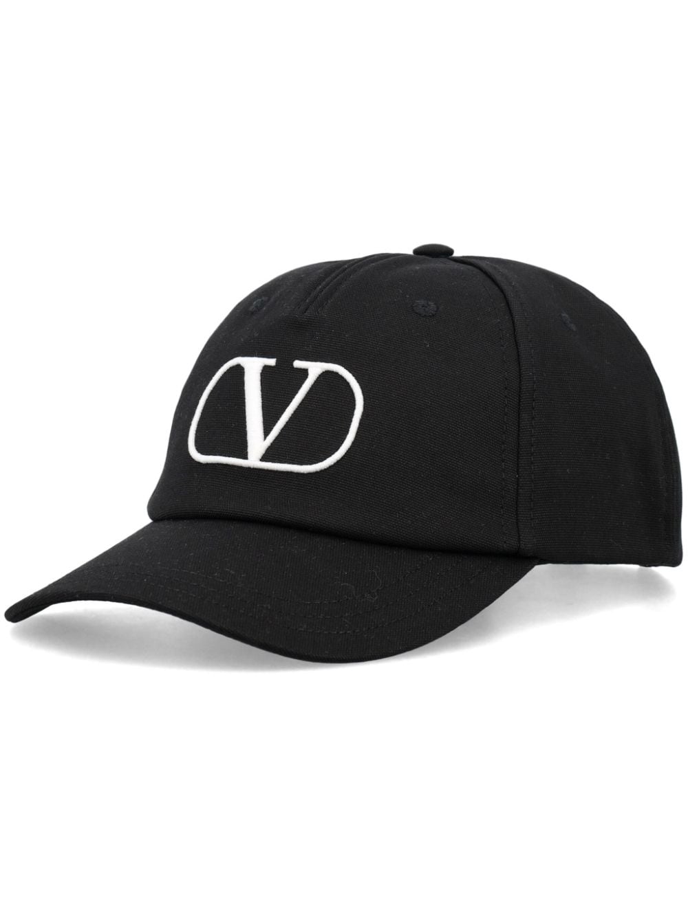 Valentino Garavani VLogo Signature Baseballkappe - Schwarz von Valentino Garavani