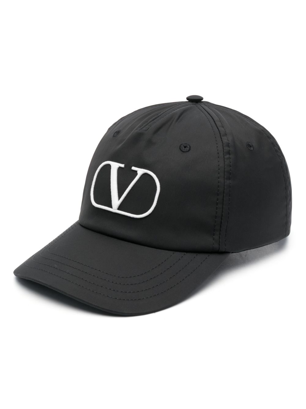 Valentino Garavani Valentino Garavani Baseballkappe mit VLOGO - Schwarz von Valentino Garavani