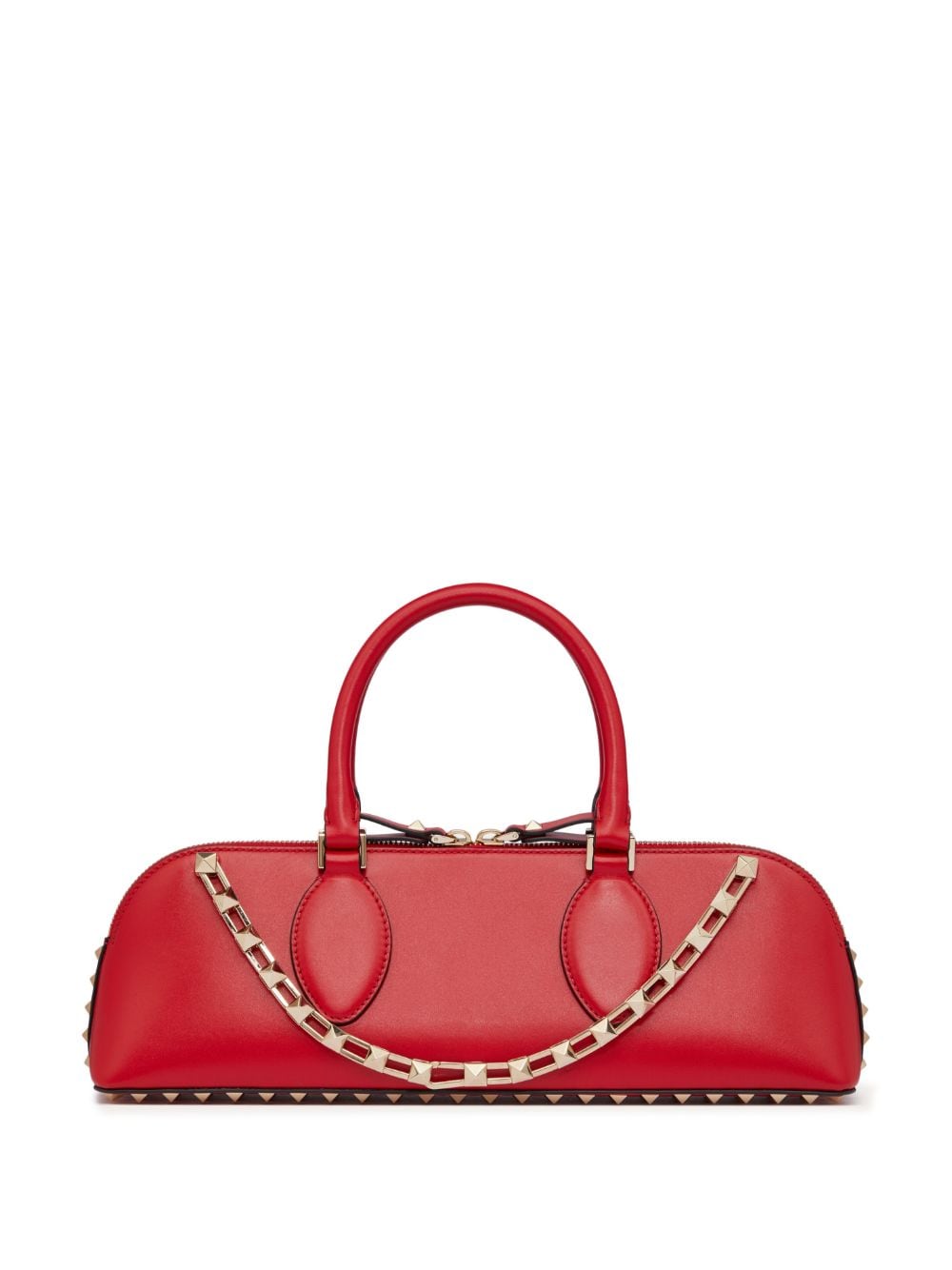 Valentino Garavani Rockstud E/W Handtasche - Rot von Valentino Garavani