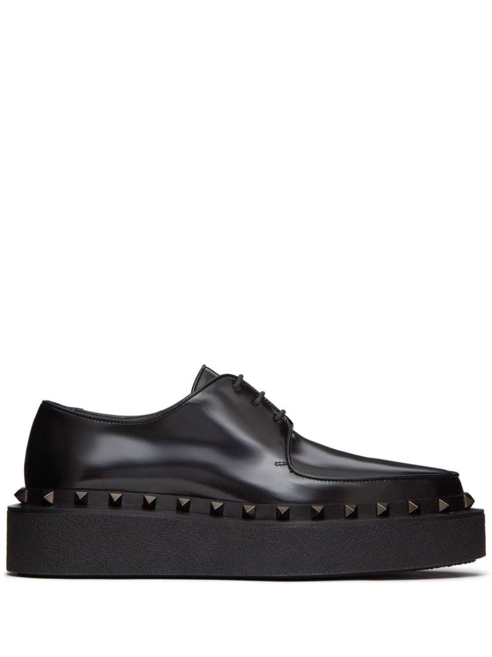 Valentino Garavani M-Way Rockstud Derby-Schuhe - Schwarz von Valentino Garavani