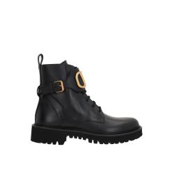 Valentino Garavani Vlogo Schwarze Stiefeletten von Valentino Garavani