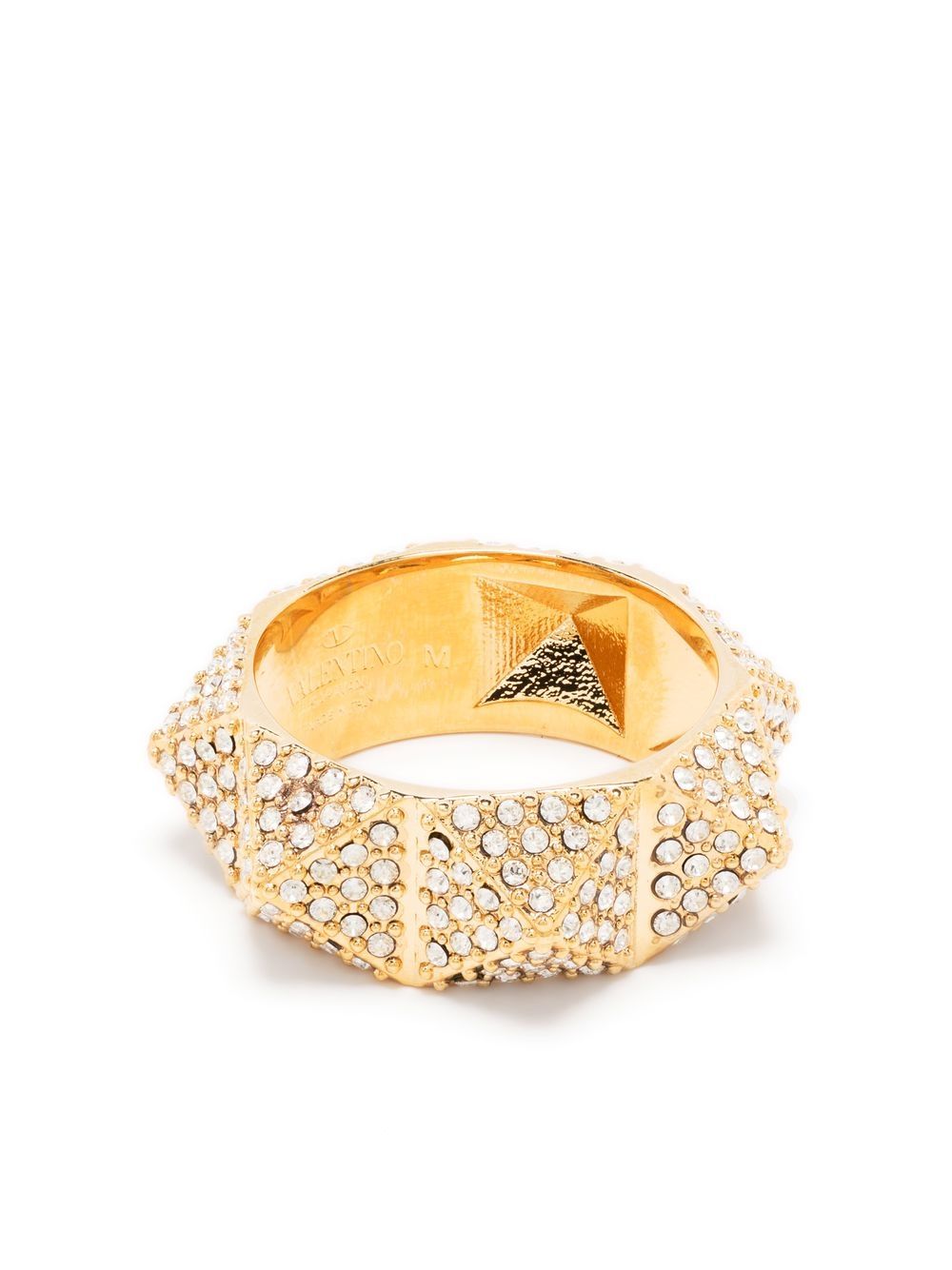 Valentino Garavani Ring mit Kristallen - Gold von Valentino Garavani