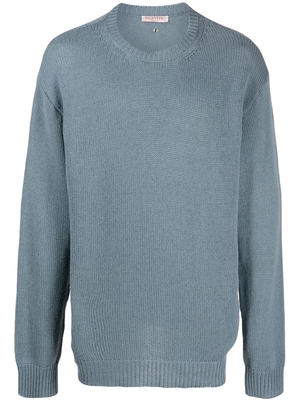 Valentino Garavani Kaschmirpullover mit Nietendetail - Blau von Valentino Garavani