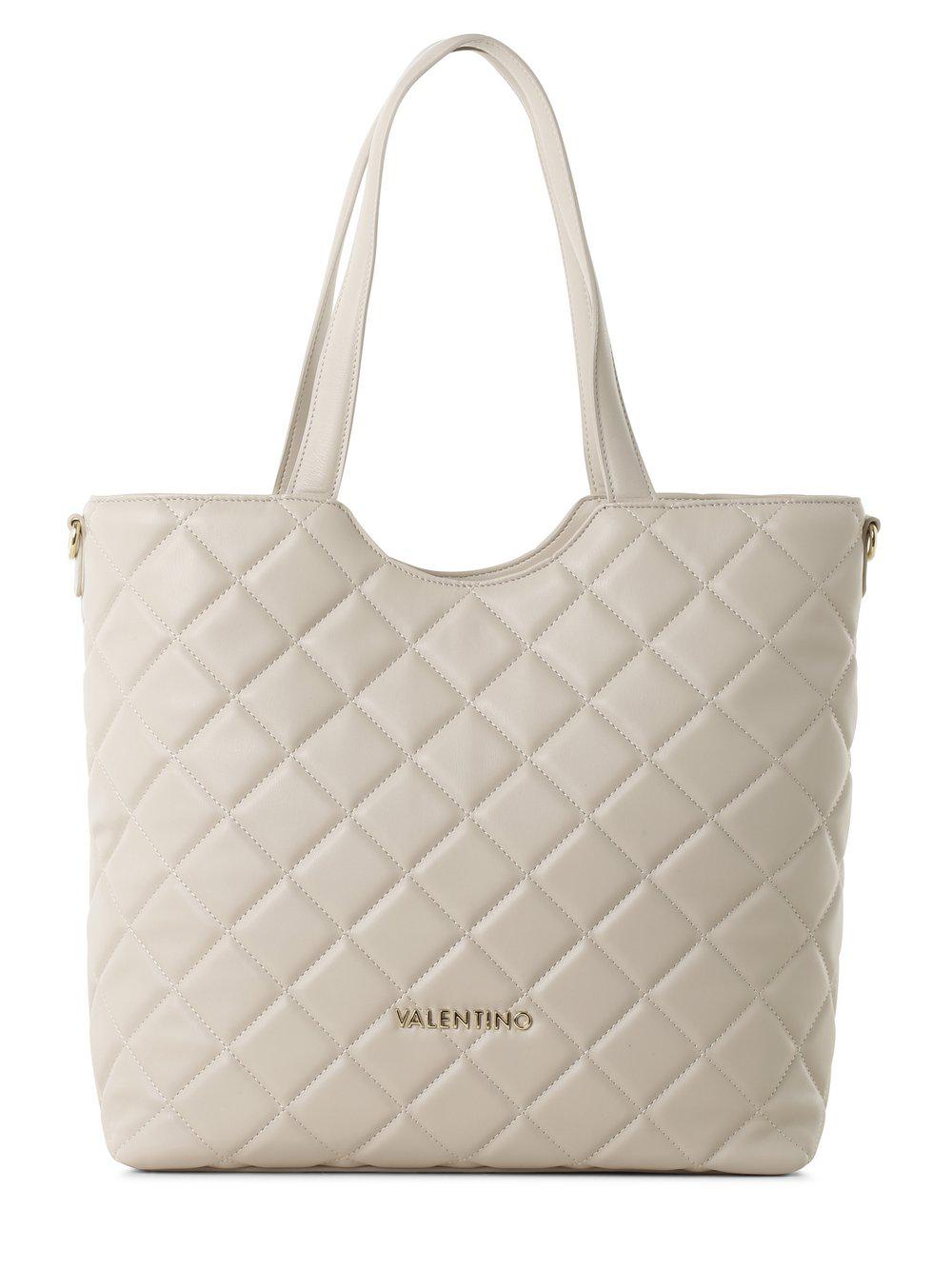 Valentino by Mario Valentino Shopper Damen Kunstleder, ecru von Valentino by Mario Valentino