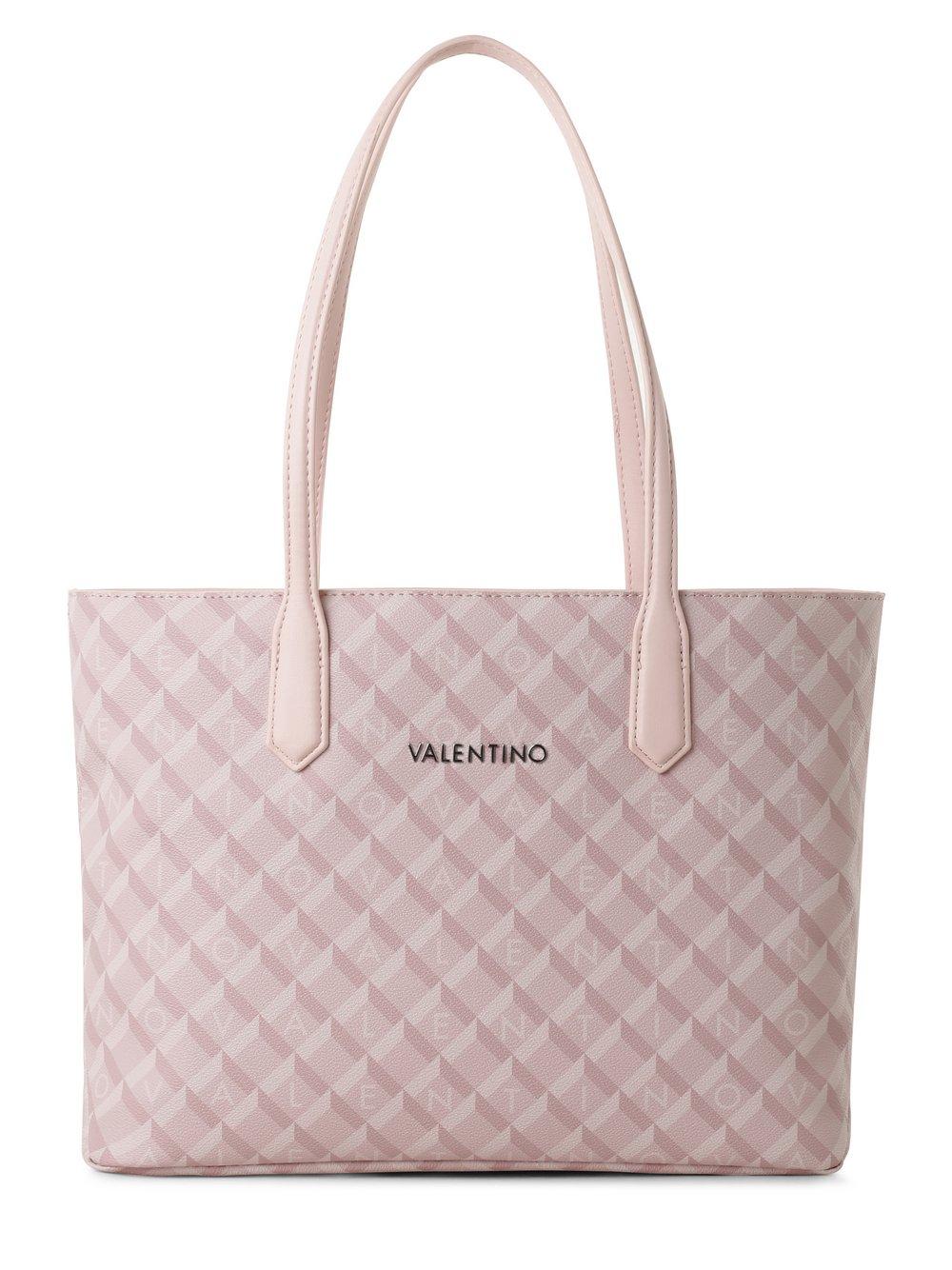 Valentino by Mario Valentino Shopper Damen Kunstleder gemustert, rosa von Valentino by Mario Valentino