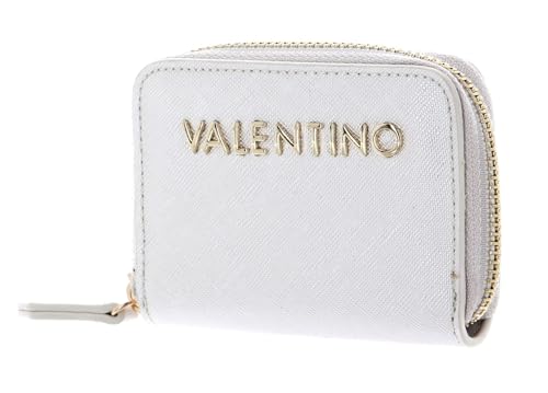 VALENTINO Divina SA Zip Around Wallet XS Platino von Valentino
