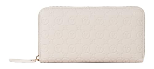 VALENTINO Geldbörse Samba Re Zip Around Wallet Ecru Creme von Valentino