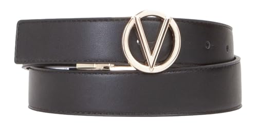 Valentino Roof Pin Buckle Belt W95 Nero/Oro - kürzbar von Valentino