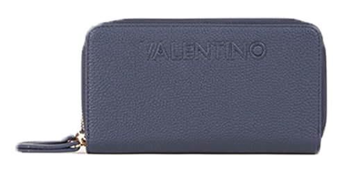 Valentino Rised Re Zip Around Wallet Blu von Valentino