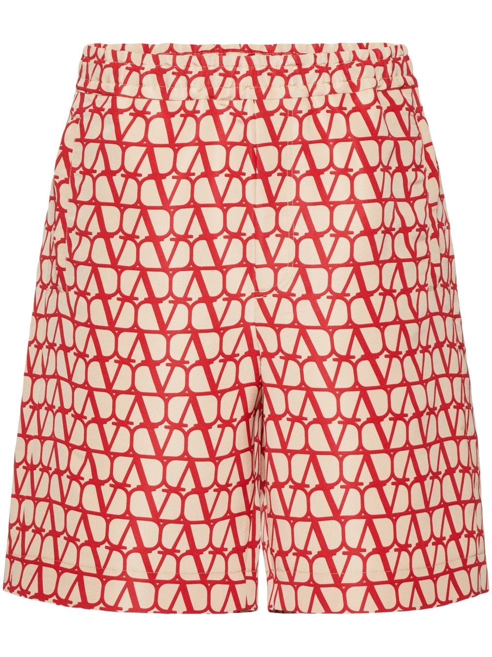 Valentino Garavani Bermudas mit Toile Iconographe-Print - Nude von Valentino Garavani