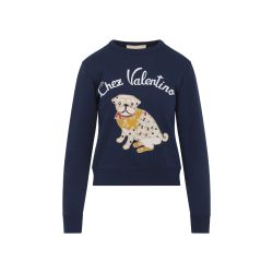 Valentino Blaue Baumwoll-sweatshirt Für Damen von Valentino
