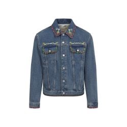 Valentino Blaue Baumwolljacke Für Herren von Valentino