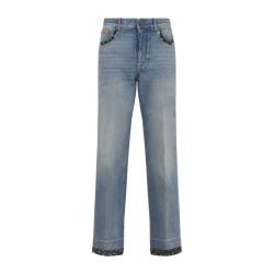 Valentino Blaue Baumwolljeans Für Damen von Valentino