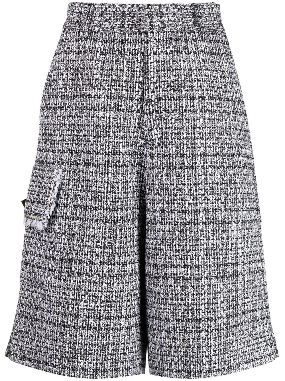 Valentino Garavani Bouclé-Shorts - Mehrfarbig von Valentino Garavani