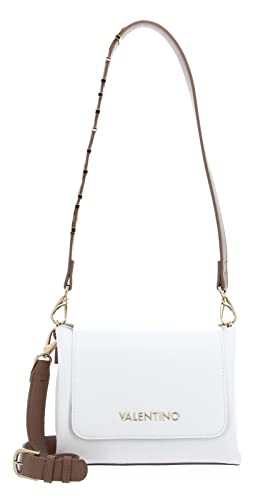 Valentino Damen Alexia Satchel, Weiß/Cuoio von Valentino