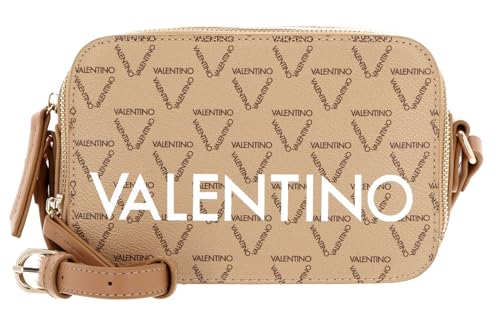 Valentino Damen Camera Bag/Schultertasche/Umhängetasche LIUTO Beige Kunstleder, 99-Ohne Größen:-, Color:beige-kombi von VALENTINO