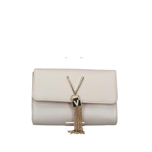 Valentino Damen Divina Sa Satchel, Platinfarben von Valentino